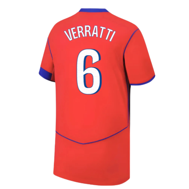 2025-2026 PSG Third Shirt (Kids) (Verratti 6)-Vantage Point Soccer